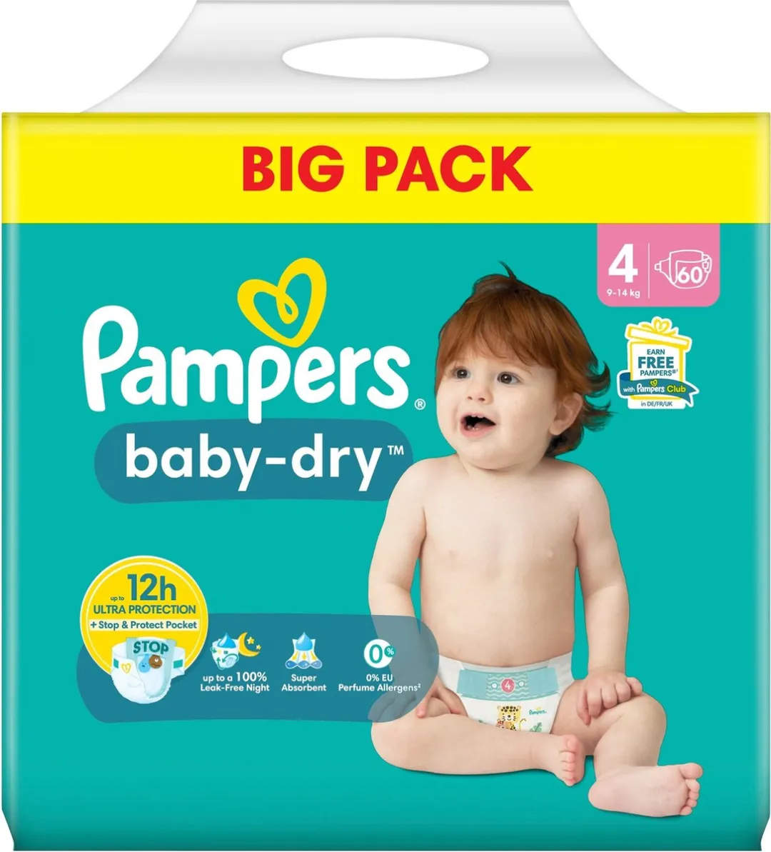 Pampers Baby Dry Maat 4 - 120 Stuks