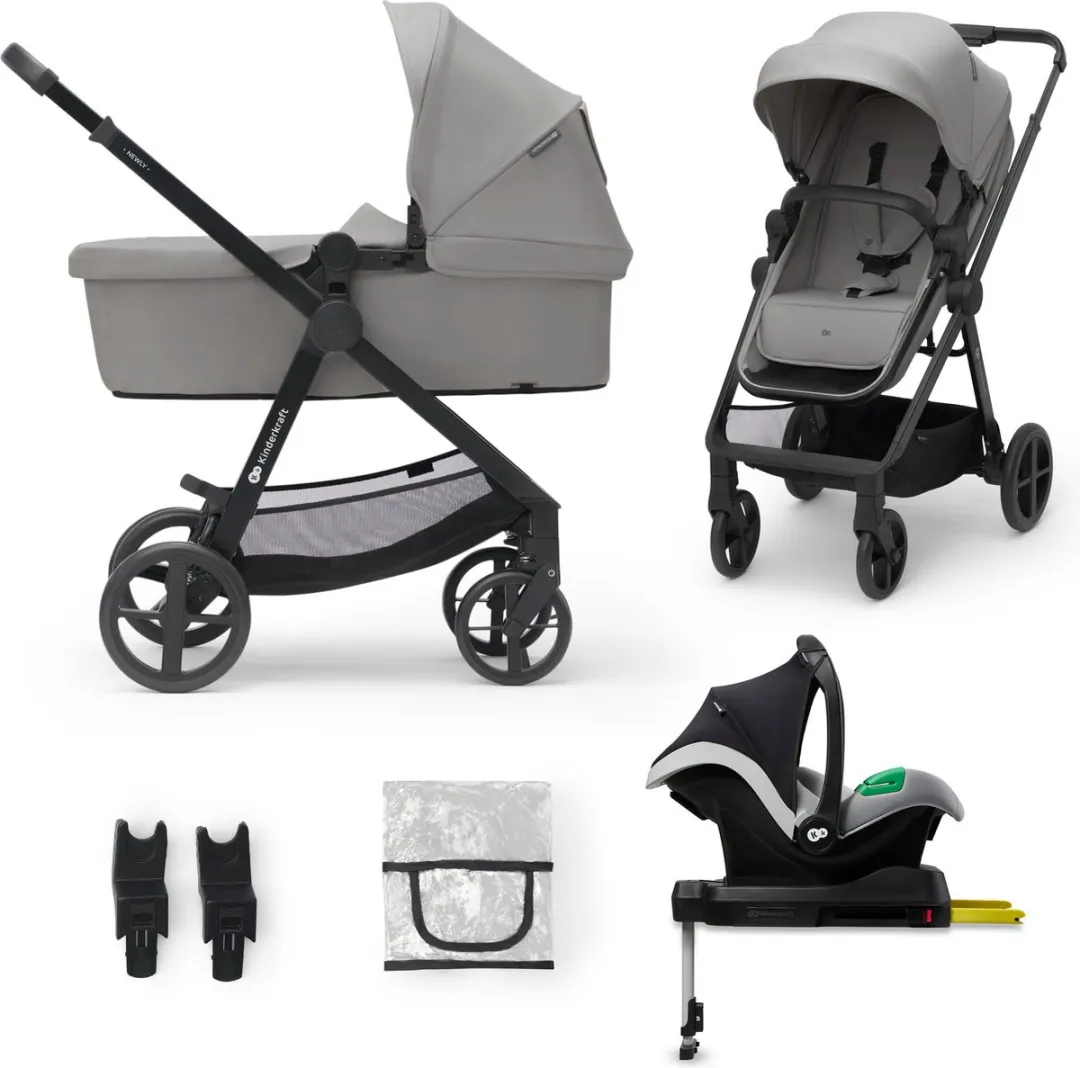 KinderKraft NEWLY Kinderwagenset 4in1