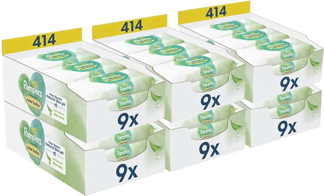 Pampers Harmonie New Baby Billendoekjes 2484 Stuks