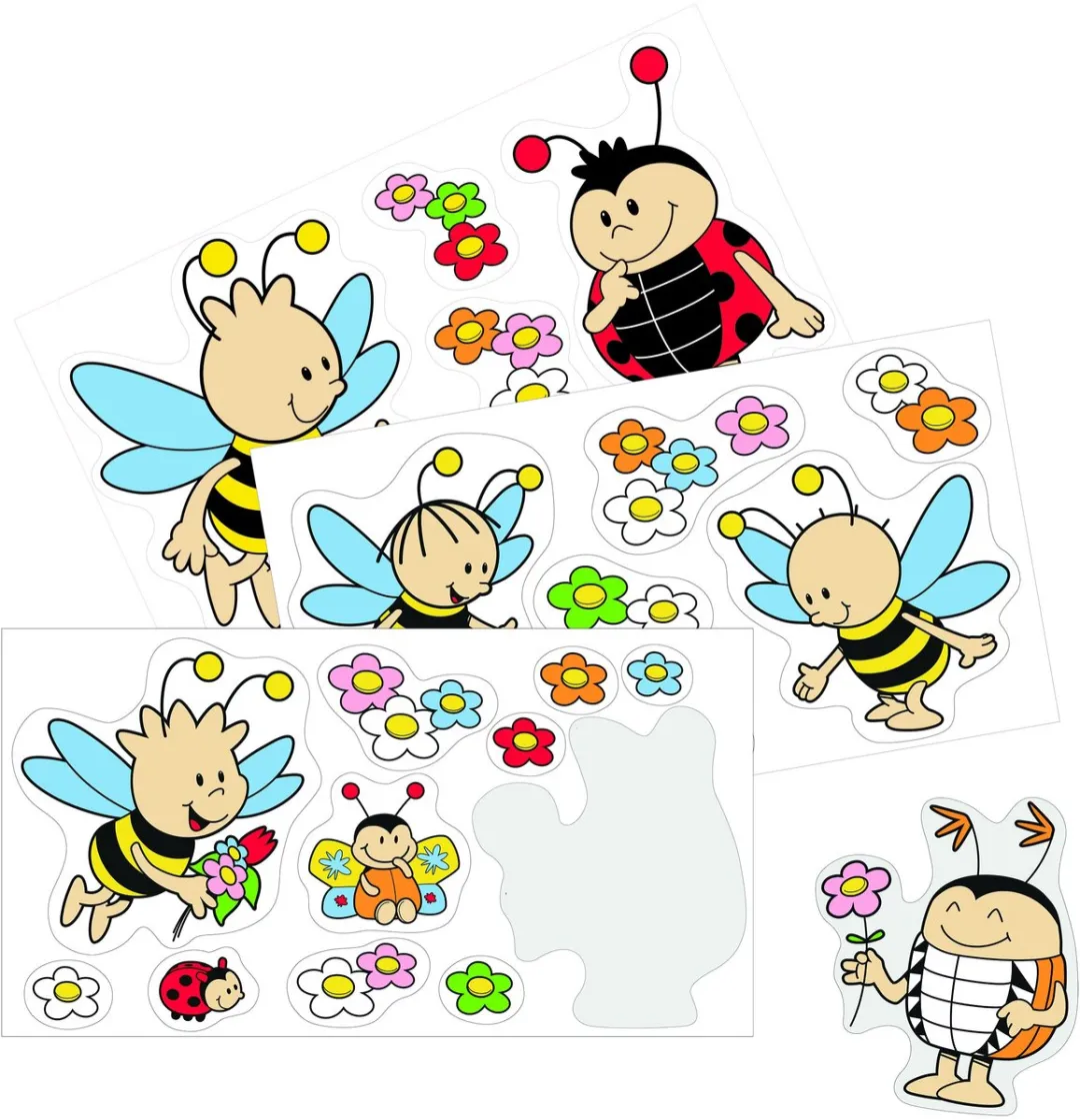 Beleduc Muurstickers Bijenkorf