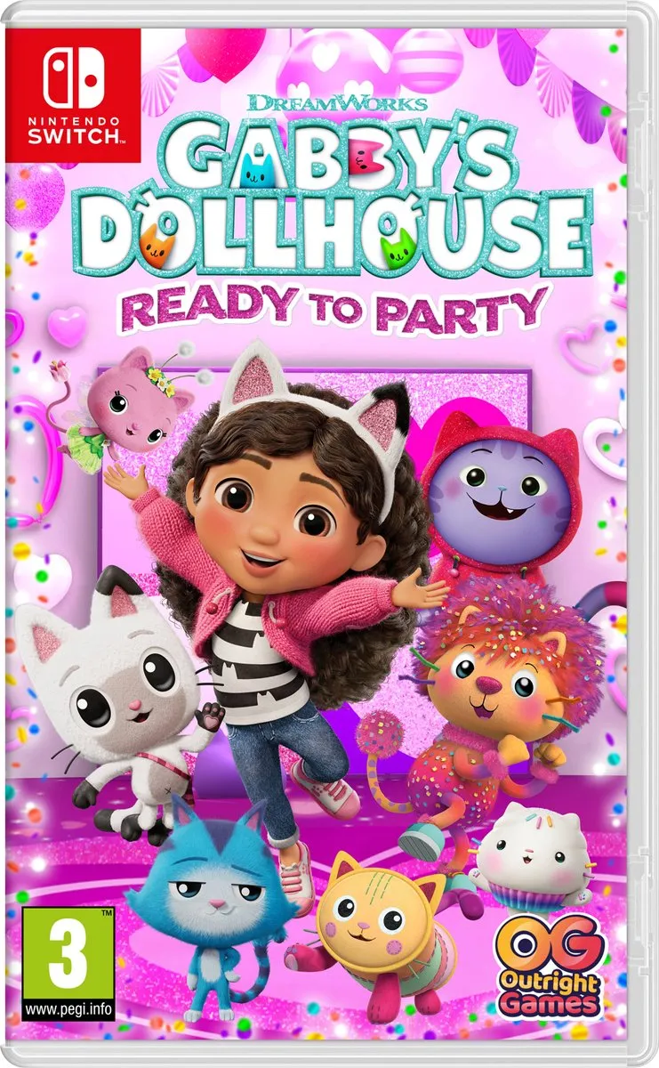 Mindscape Gabby's Dollhouse Ready to Party Nintendo Switch