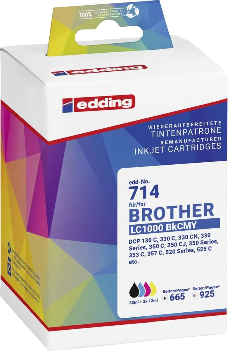 edding Inktcartridge 18-714 CMYK