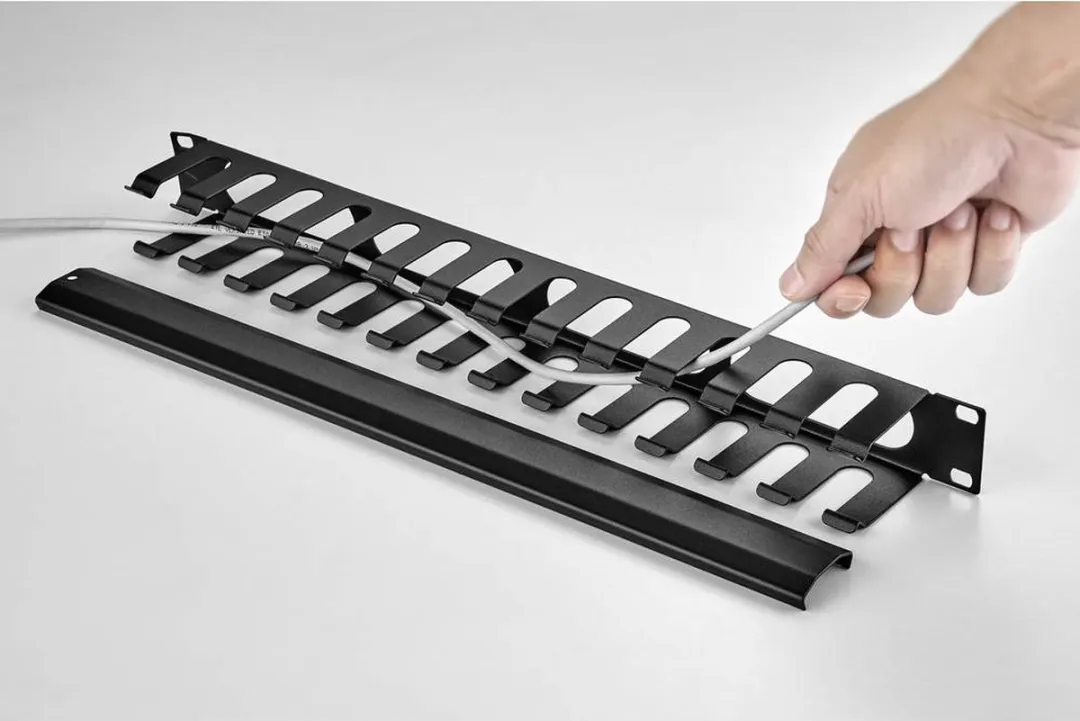 Renkforce RF-3429150 Kabelgeleiding 19" 1 HE - Zwart
