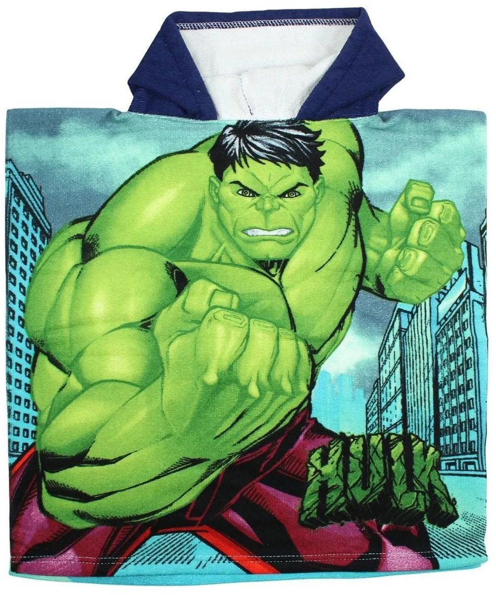 Disney Marvel Avengers Hulk Badponcho