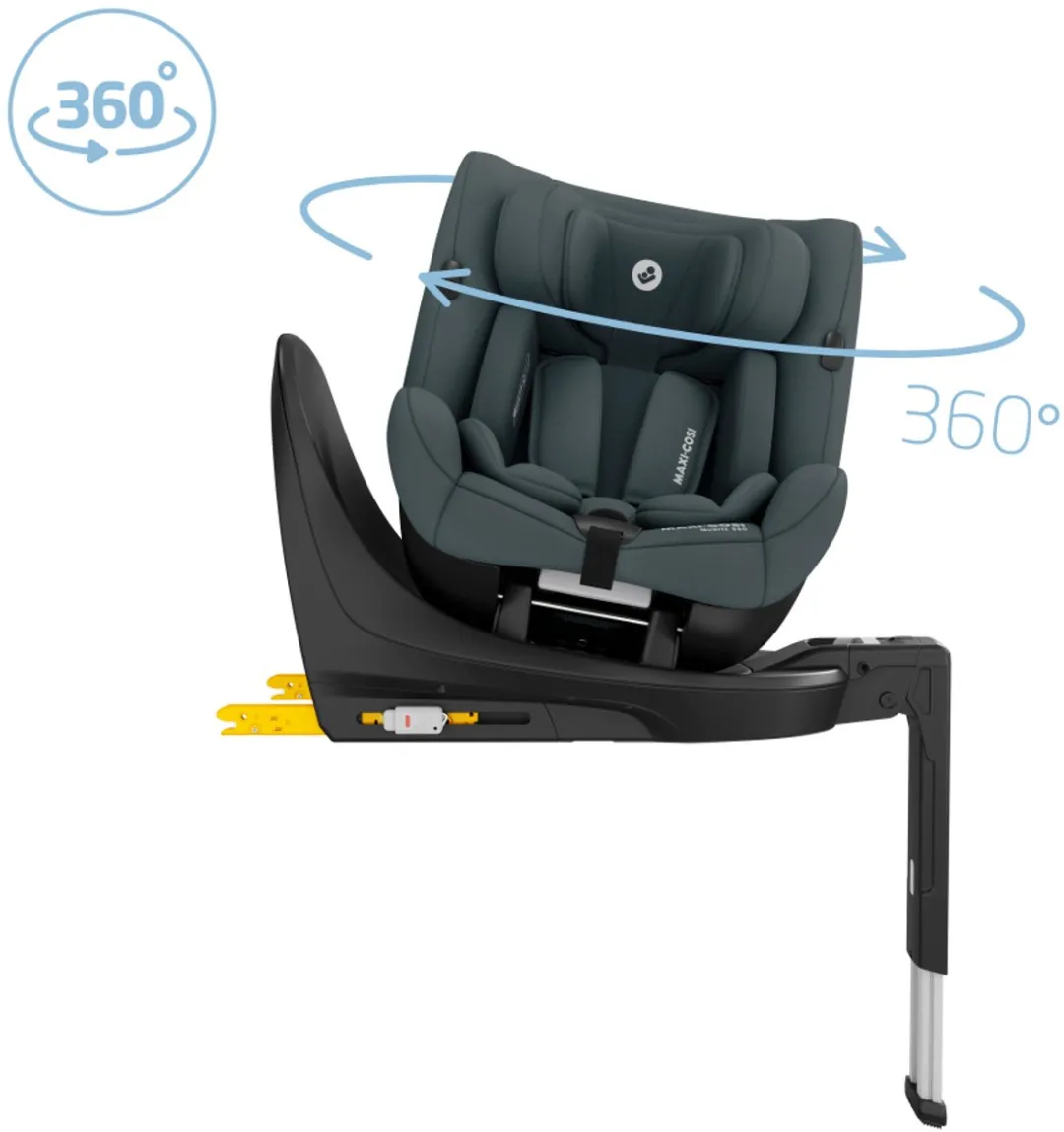 Maxi-Cosi Quartz 360 i-Size Autostoeltje - Full Graphite