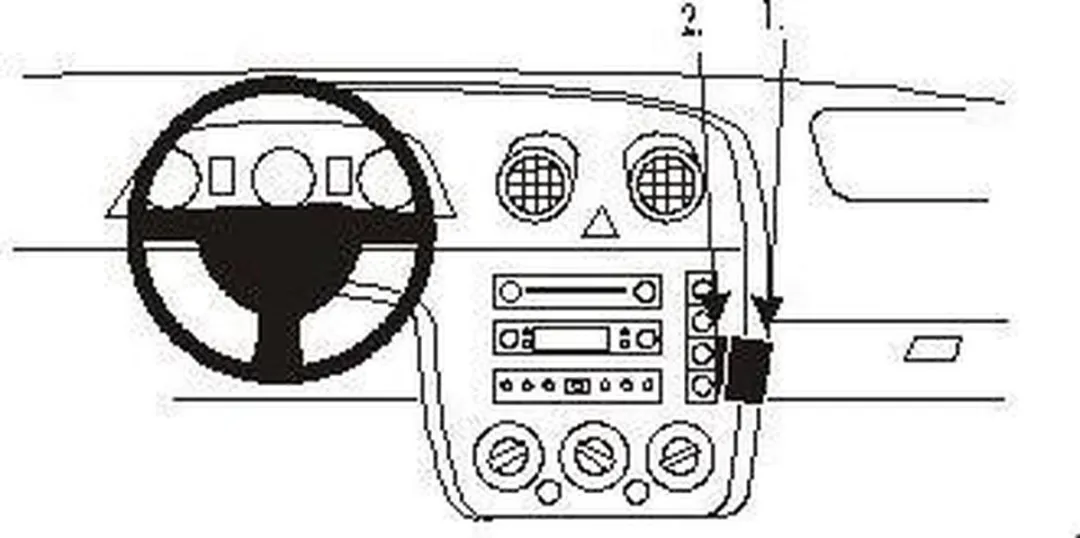Brodit ProClip 853055 Carkit - Zwart - afbeelding 6 van 6