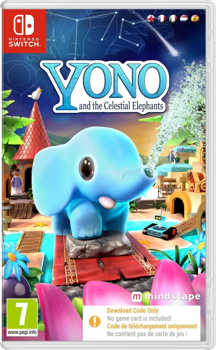 Mindscape Yono and the Celestial Elephants Switch - Code in a Box