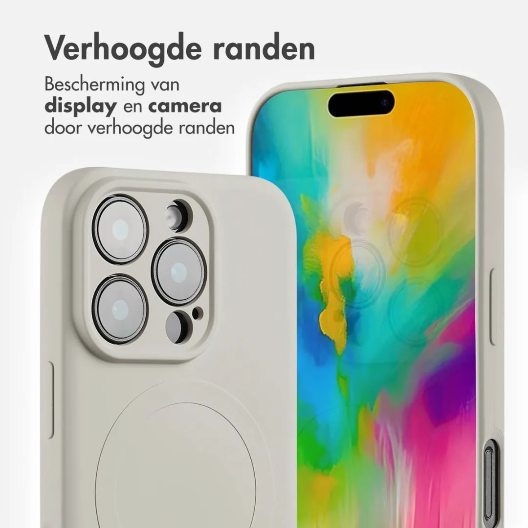 Imoshion Hoesje iPhone 16 Pro Max - Beige - MagSafe