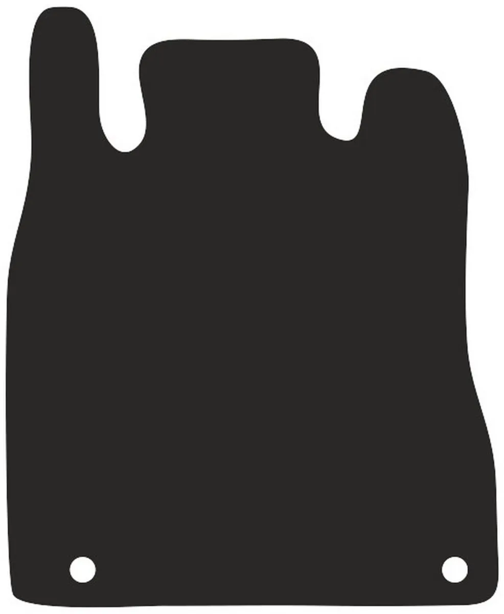 Mercedes Bestuurdersmat W168 Achterkleppoot 1997-2004 - Zwart