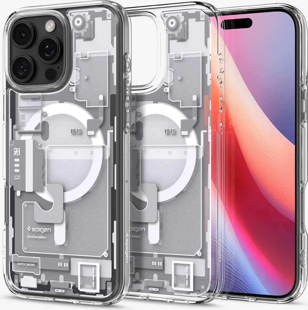 Spigen Ultra Hybrid MagFit ACS08136 Hoesje - iPhone 16 Pro - Wit