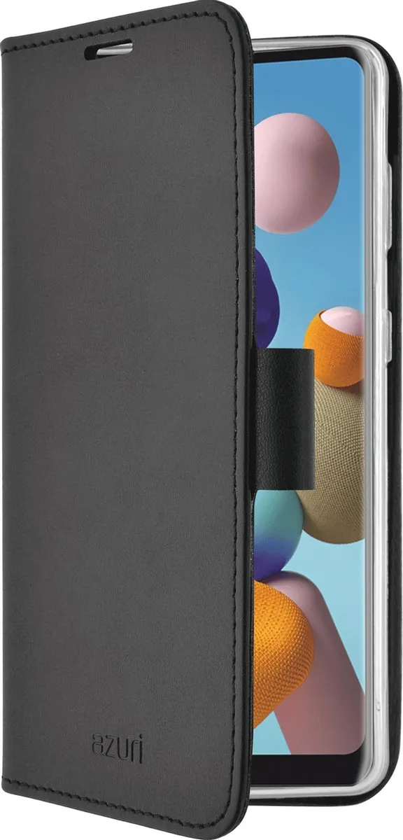 Azuri Samsung Galaxy A21s Walletcase - Zwart