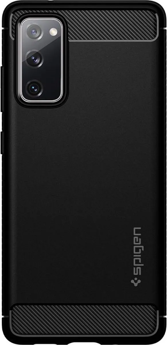 Spigen Rugged Armor Hoesje Samsung Galaxy S20 FE - Zwart