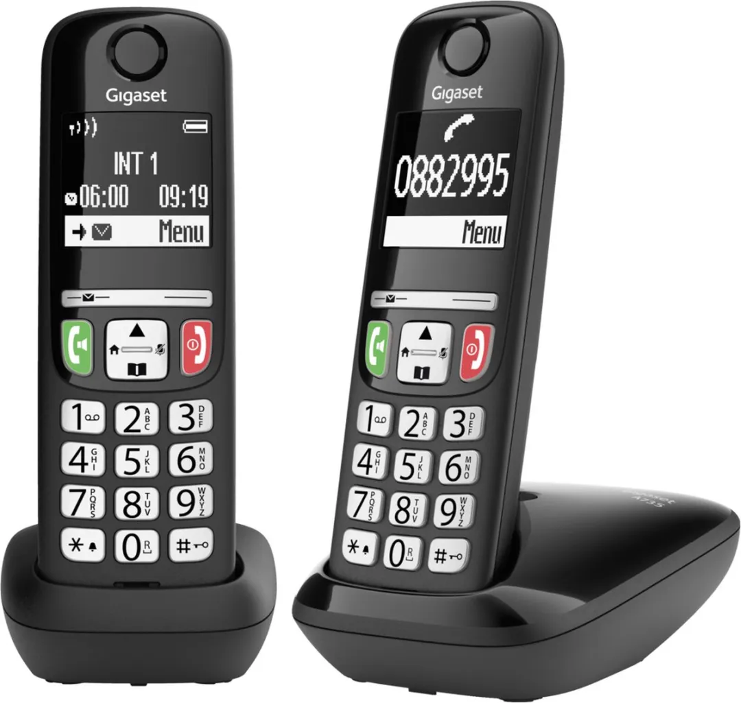 Gigaset A735 duo Telefoon - 2 Handsets - Zwart
