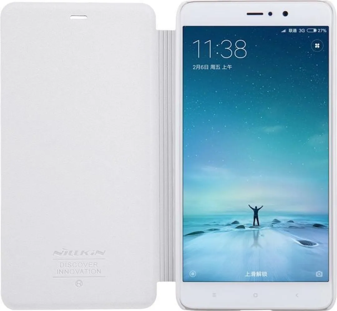 Nillkin New Sparkle Book Caser Xiaomi 5S Plus - Wit
