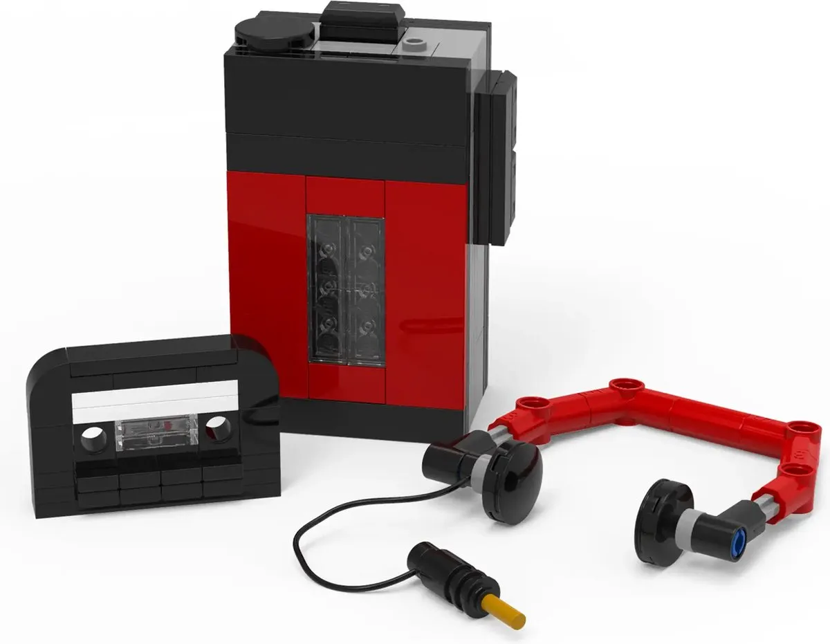 LEGO Cassettespeler 6471611 - 145 Stukken - Multicolor
