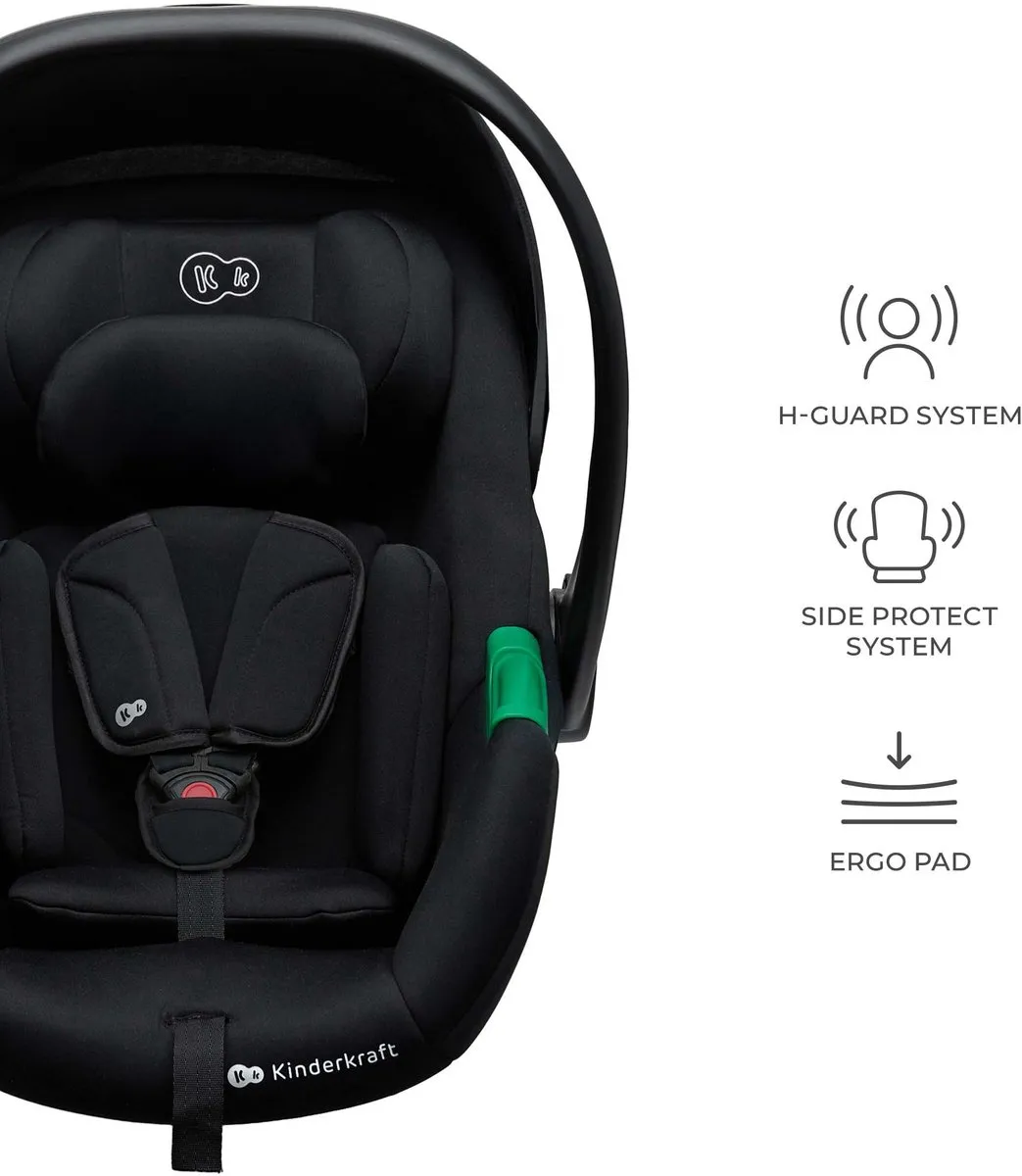 KinderKraft MINK PRO 2 i-Size Autostoel Groep 0+ - Zwart