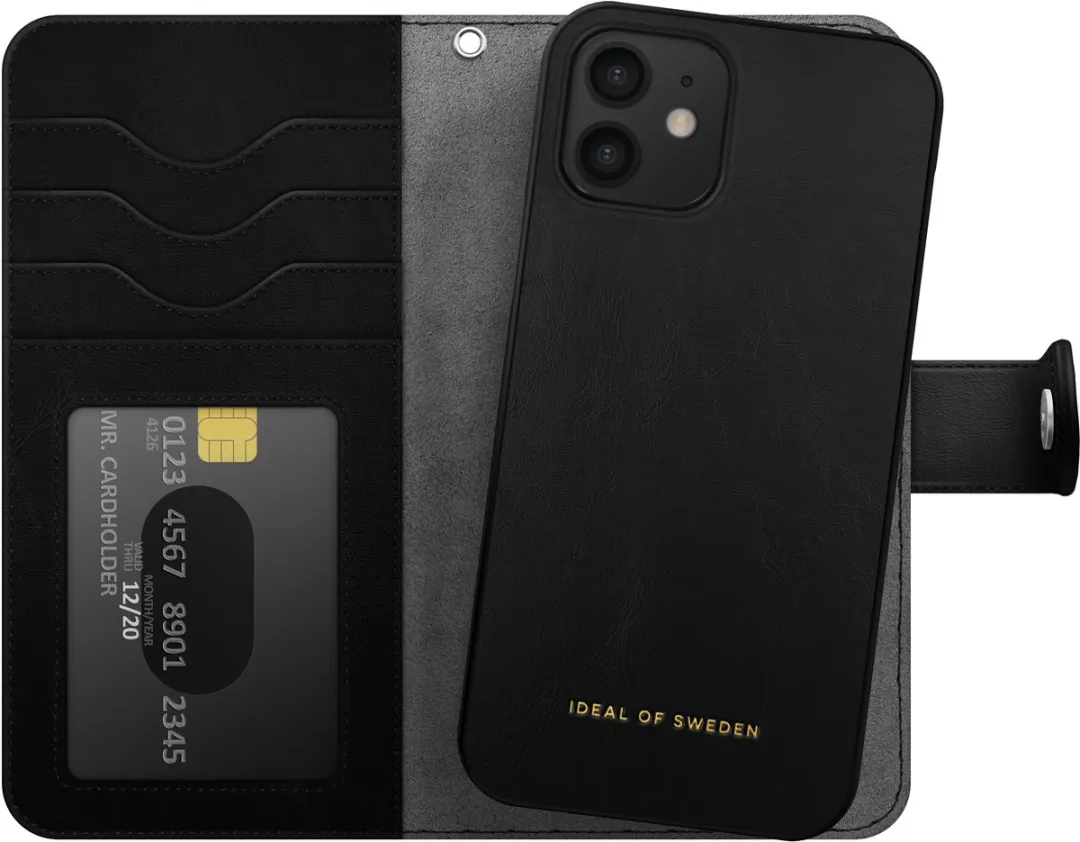iDeal of Sweden Magnet Wallet+ IDMWP-I2061-01 - iPhone 12/12 Pro - Zwart