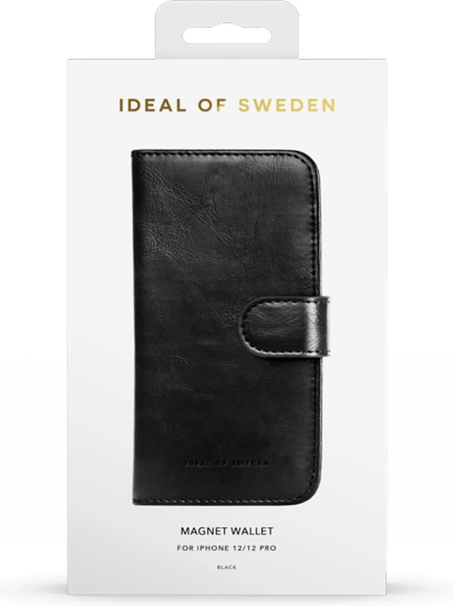 iDeal of Sweden Magnet Wallet+ IDMWP-I2061-01 - iPhone 12/12 Pro - Zwart