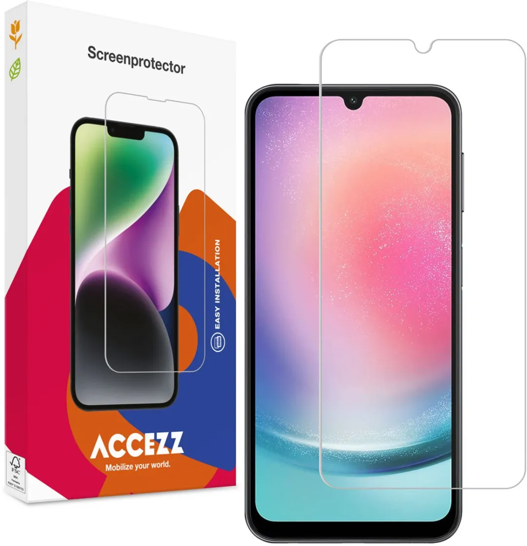 Accezz Screenprotector Samsung Galaxy A25 - Gehard Glas