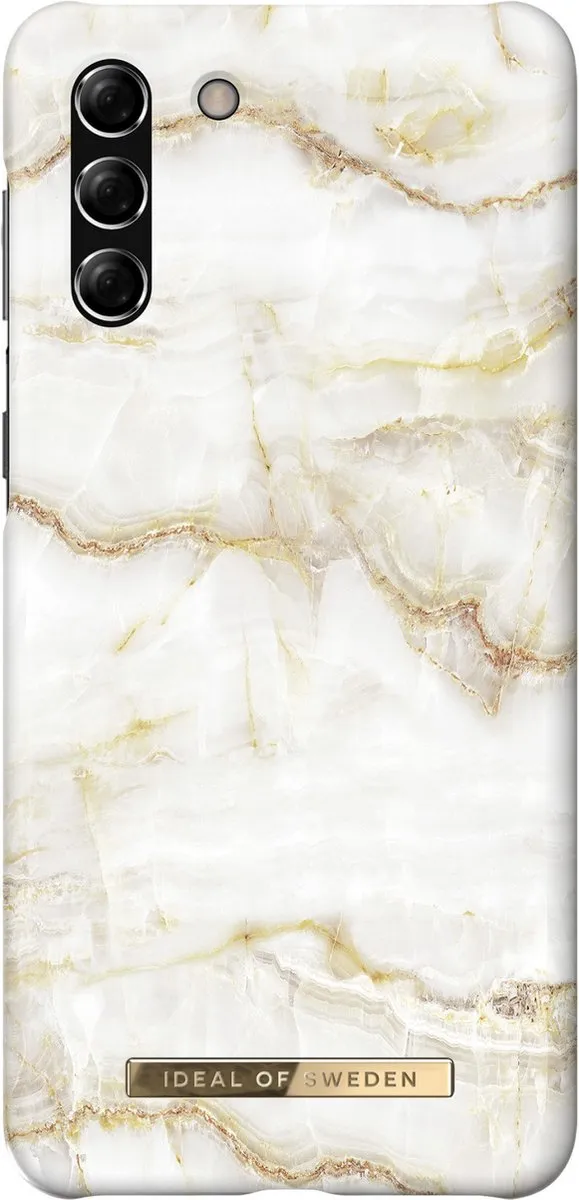iDeal of Sweden Galaxy S21 Plus Hardcase Golden Pearl Marble