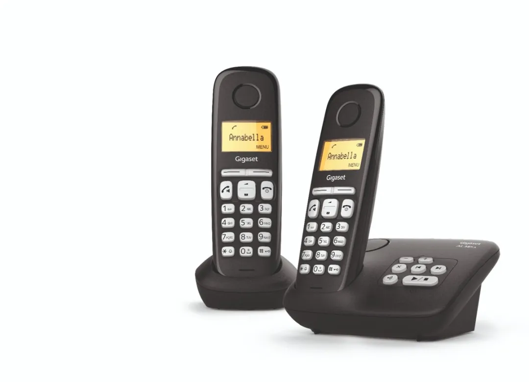 Gigaset AL385A Duo Telefoon - 2 Handsets - Zwart