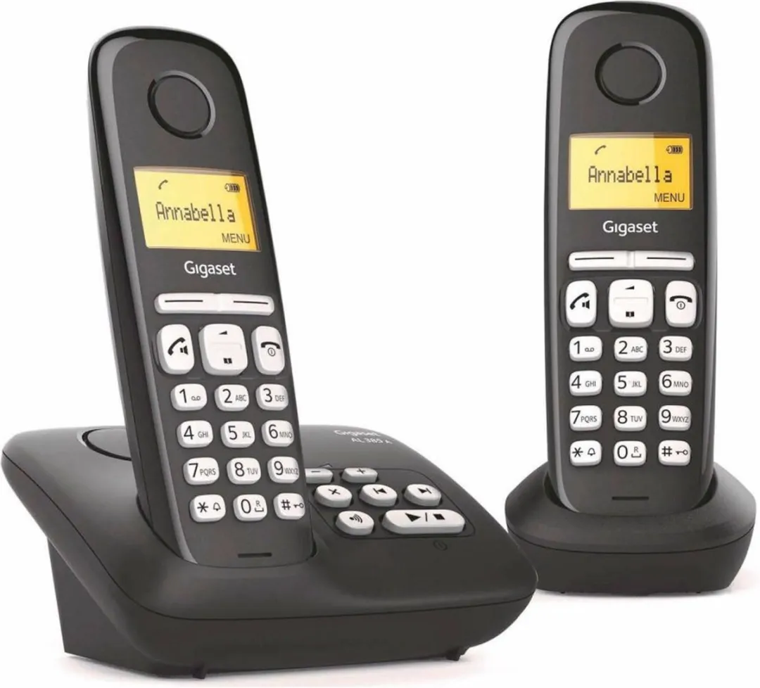 Gigaset AL385A Duo Telefoon - 2 Handsets - Zwart