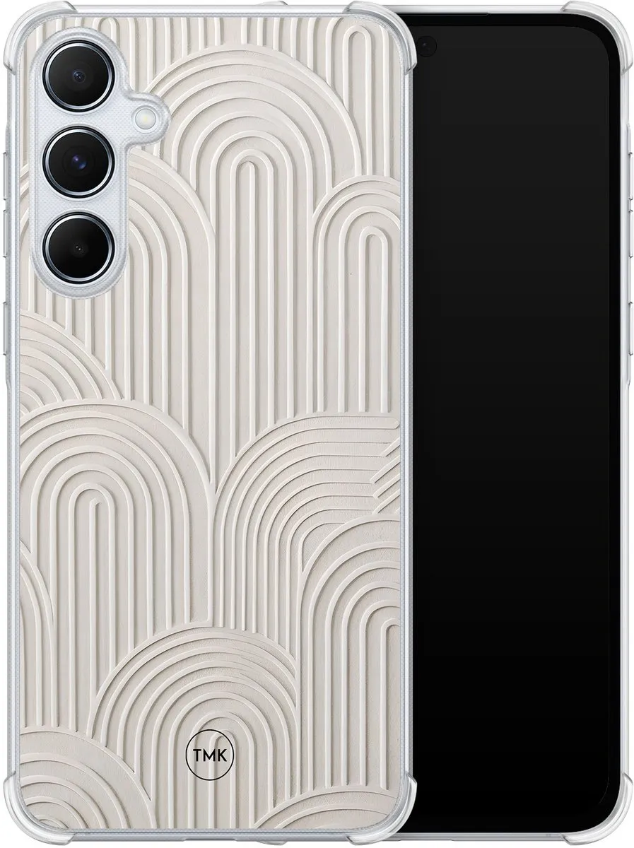 Casevibes Shockproof Hoesje Samsung Galaxy A55 S/A55/S/012 - Beige