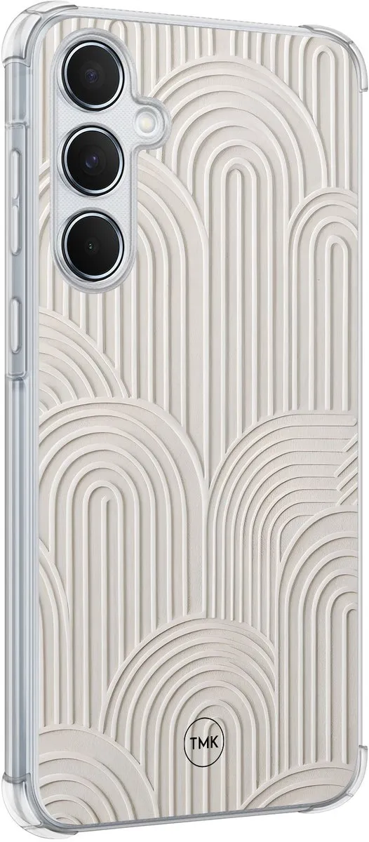 Casevibes Shockproof Hoesje Samsung Galaxy A55 S/A55/S/012 - Beige