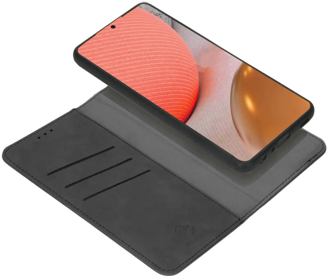 Imoshion Hoesje Samsung Galaxy A72 - 2-in-1 Bookcase Zwart