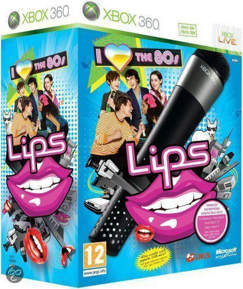 Microsoft Lips I Love The 80s