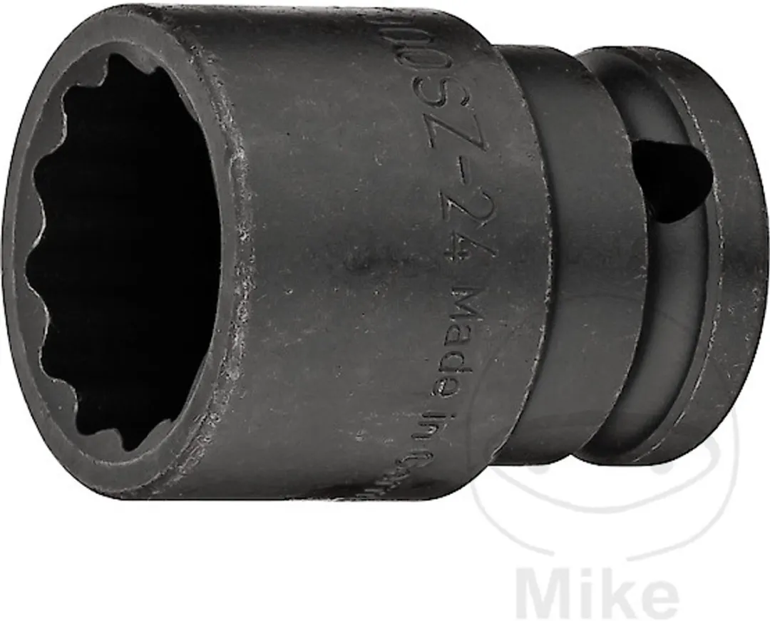Hazet Krachtdop 12-kant 1/2" 24mm