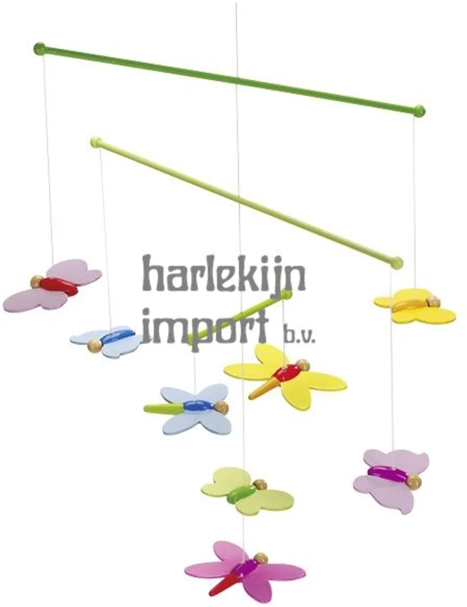 Goki Butterflies Mobile - Multicolor