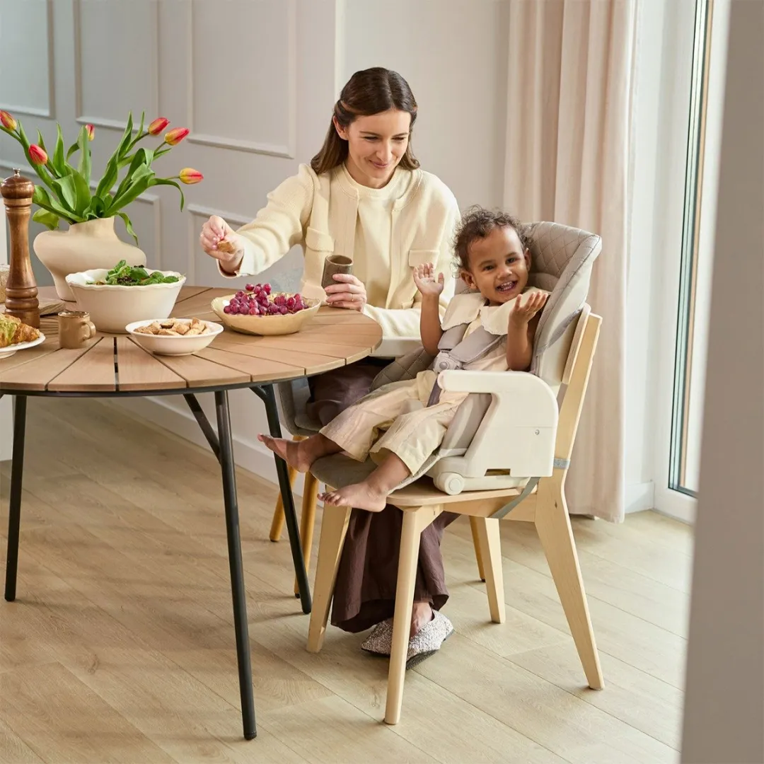 KinderKraft TULO 3-in-1 Meegroei Kinderstoel - Beige