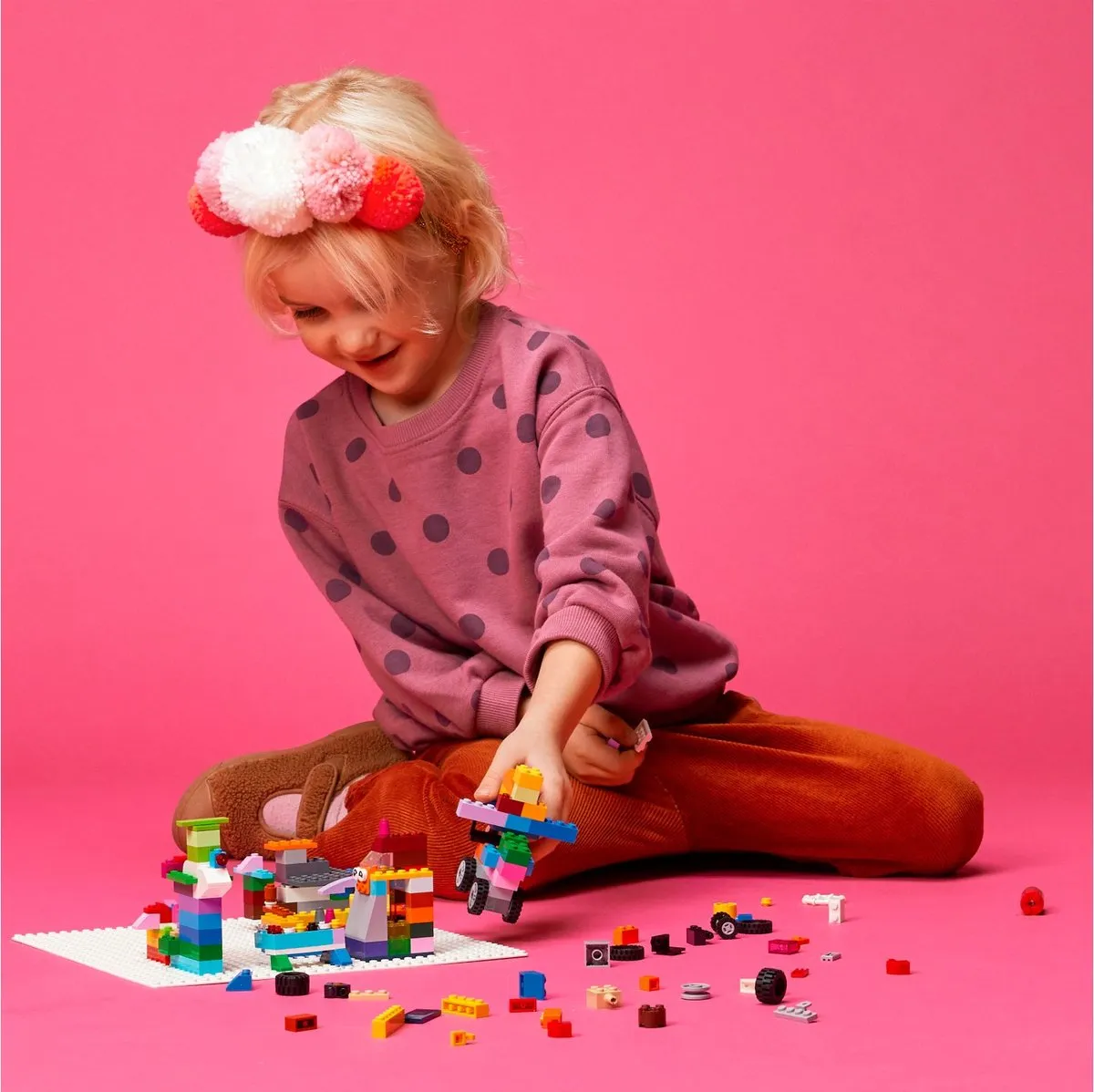 LEGO Classic Witte Bouwplaat 11026 - afbeelding 6 van 6