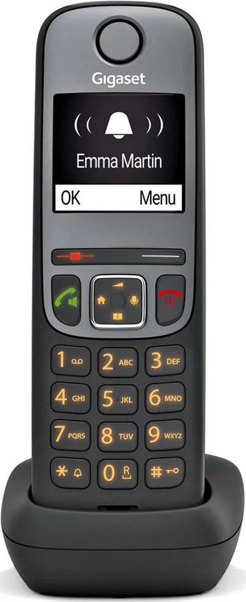 Gigaset A705A Duo Telefoon - 2 Stuks - Zwart - afbeelding 6 van 6