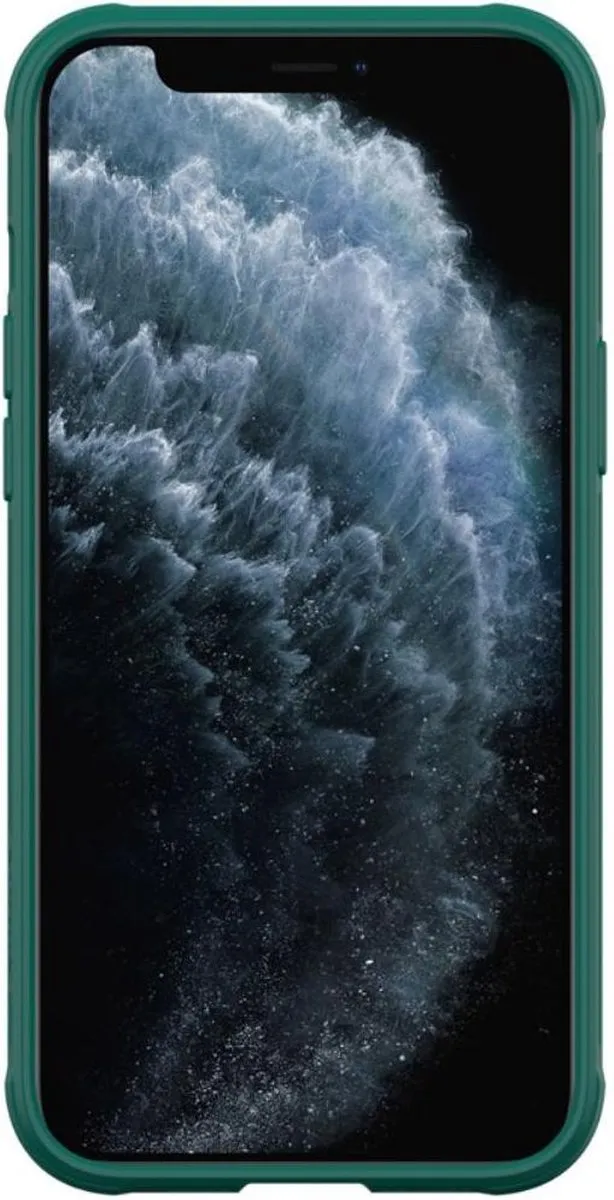 Nillkin CamShield Pro Armor Hoesje iPhone 12 Pro Max - Groen - NILCSPRO3