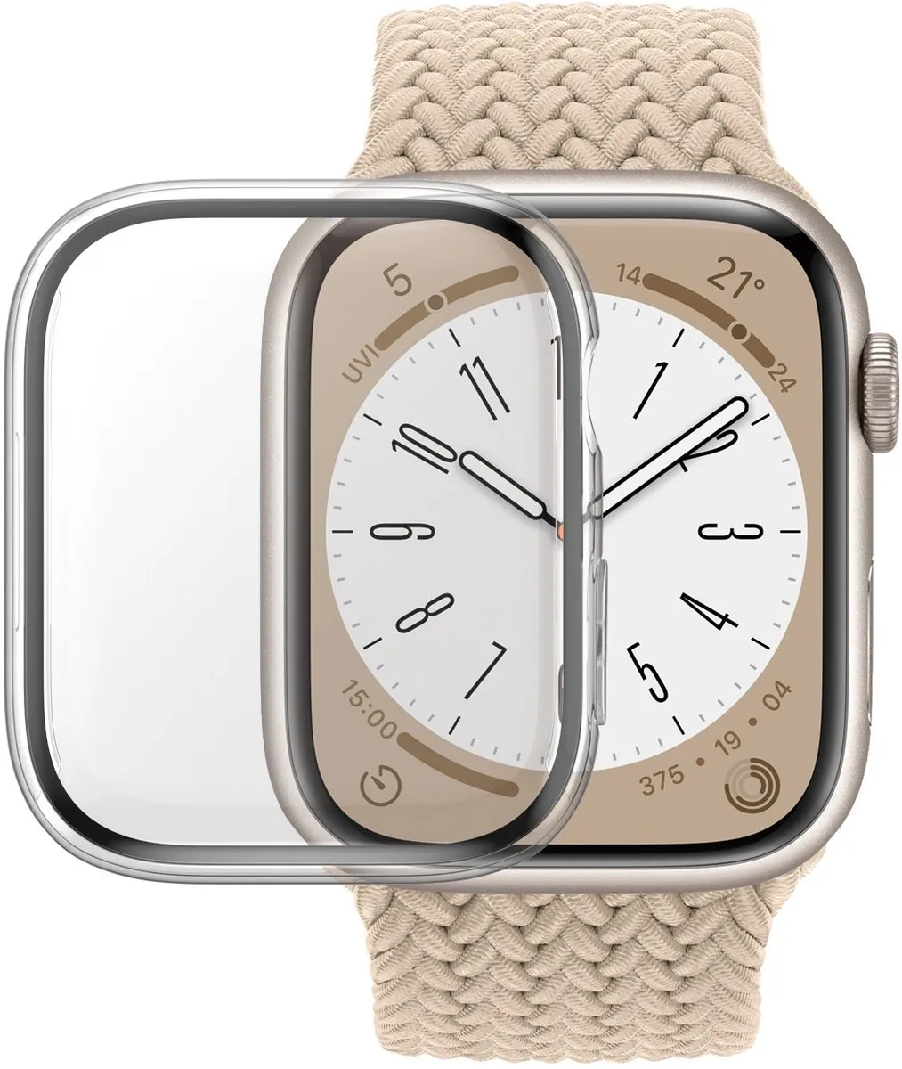 PanzerGlass PZ-3687 Screenprotector Apple Watch 45mm - Transparant