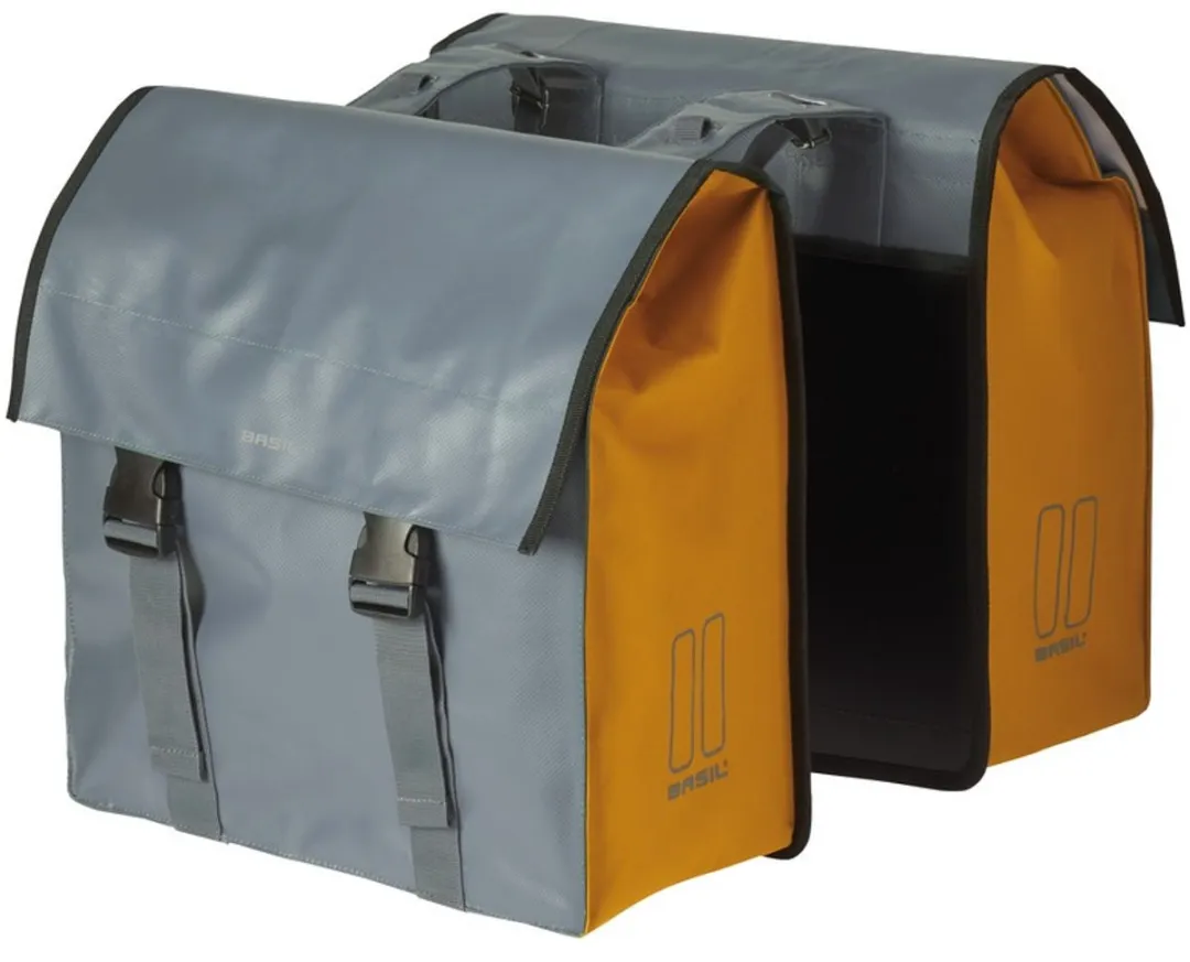 Basil Urban Load Dubbele Fietstas 48L - Zwart - afbeelding 6 van 6