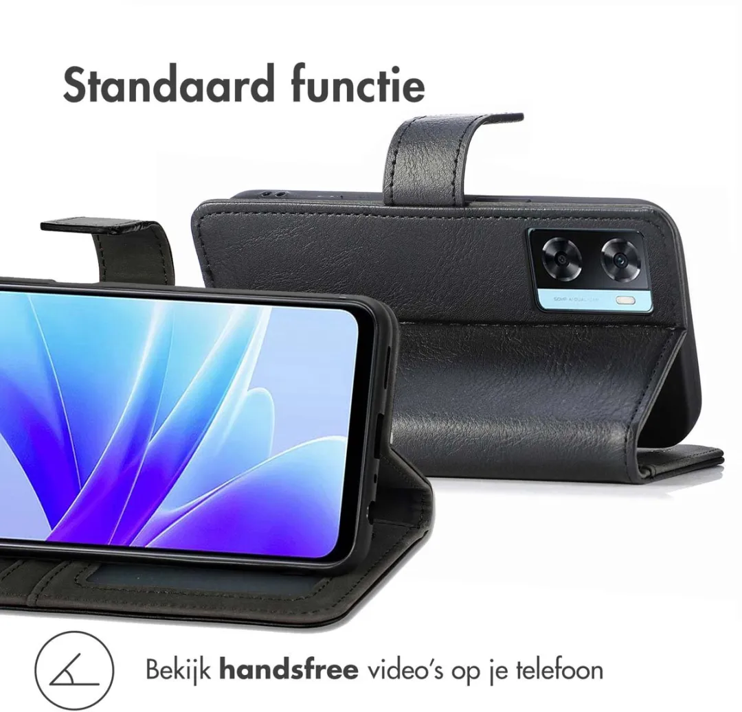 imoshion Hoesje Oppo A57/A57s - 3 Pasjes - Zwart