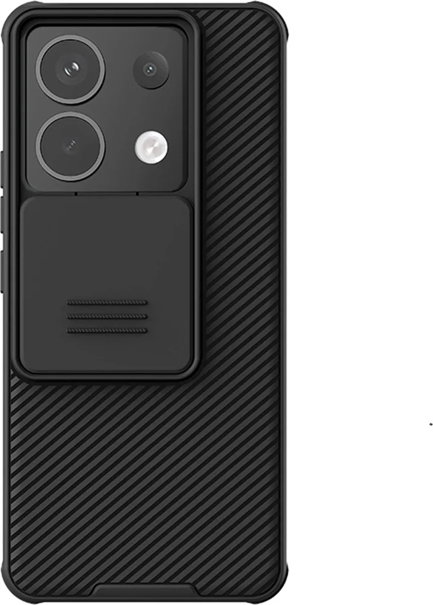 Nillkin CamShield Hoesje Redmi Note 13 Pro/Poco X6 - Zwart