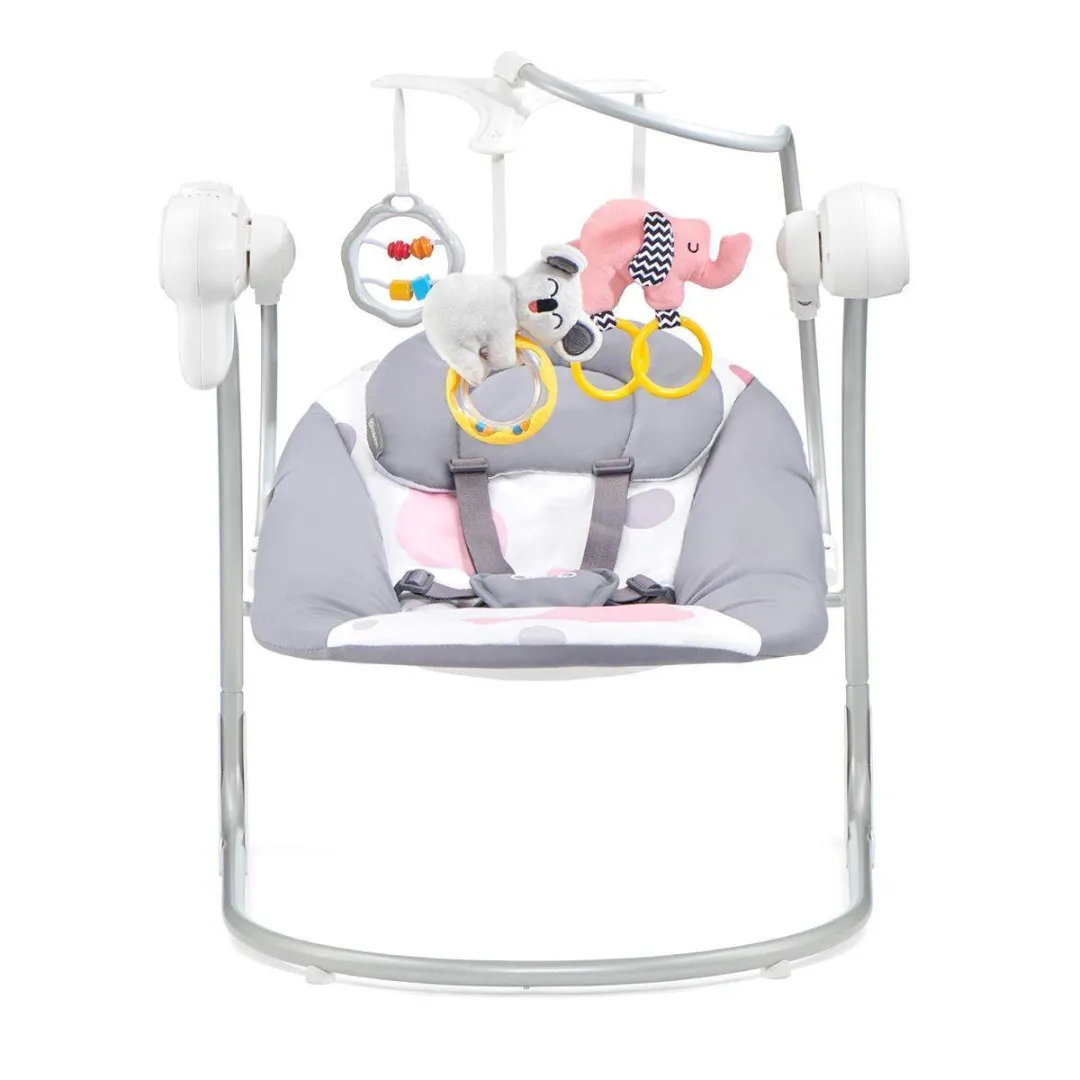 KinderKraft Babyschommel Minky Pink - 4x D