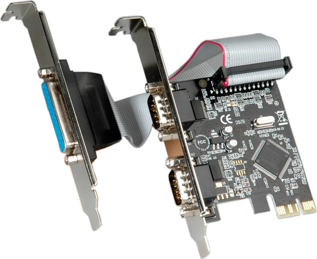 Value PCI-Express Kaart RS232/Parallel