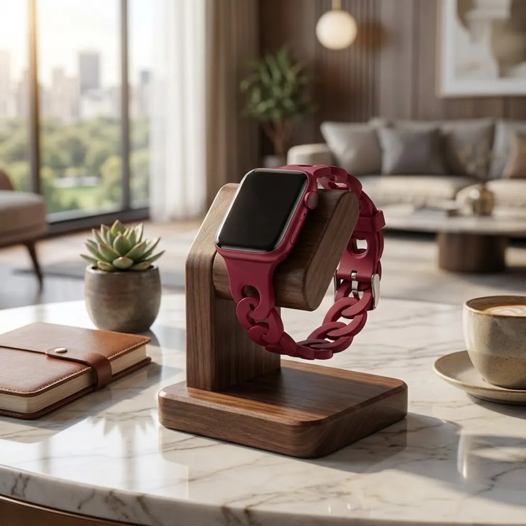 NUVEX Wijn Horlogebandje Apple Watch - 42/44/45/46/49mm