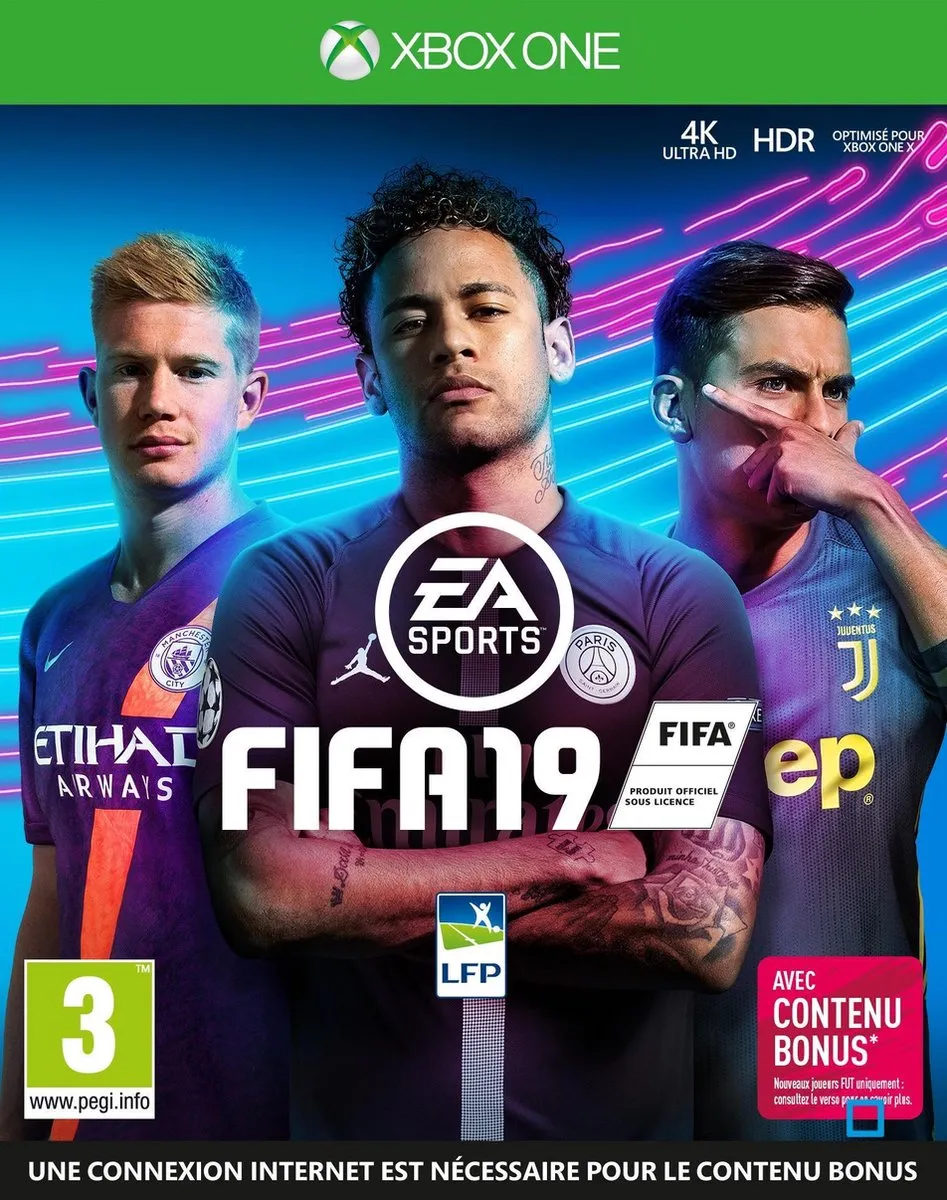 EA FIFA 19 - 1 Speler Online, 4 Offline