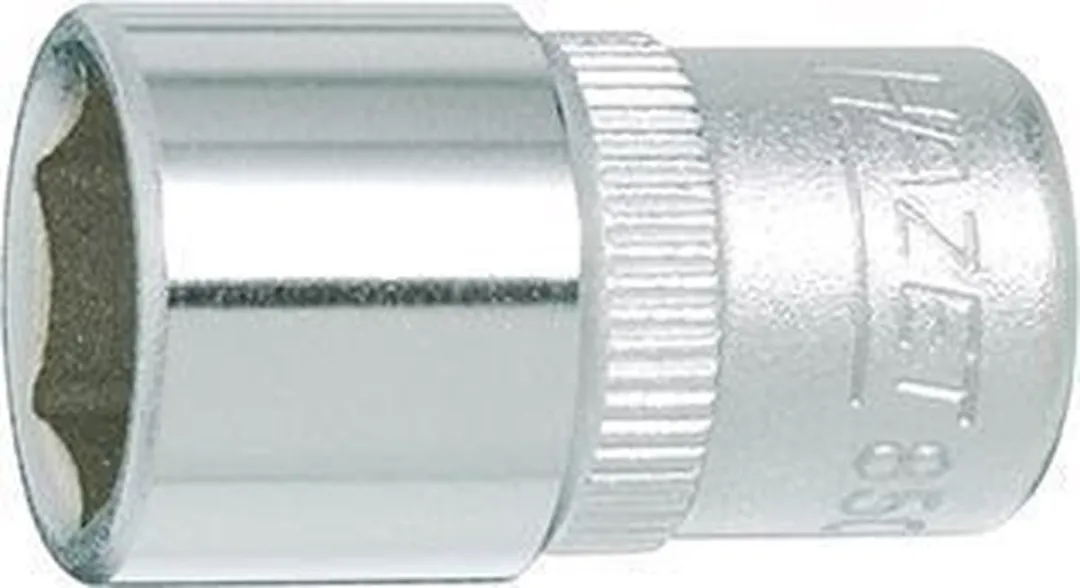 Hazet Dop zeskant 1/4" 7mm - Zilver