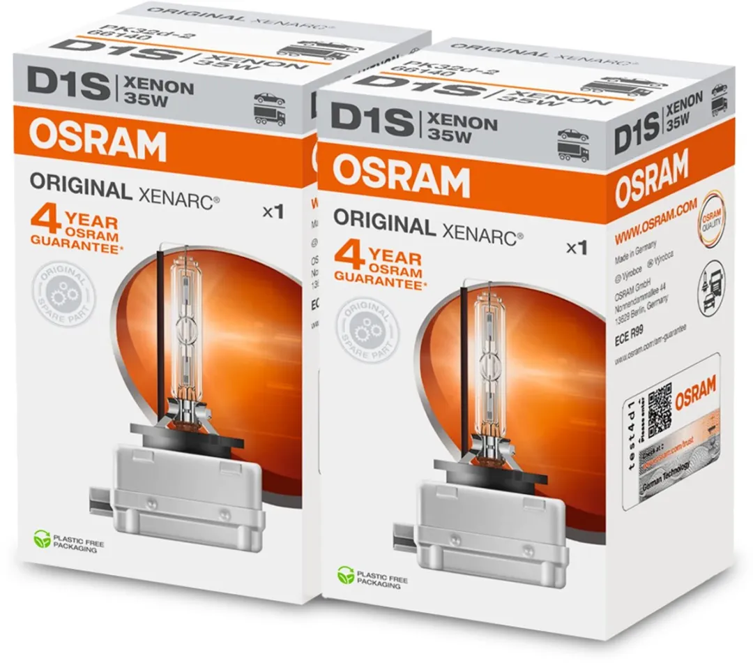 OSRAM Xenarc Original D1S set van 2 HID xenon lampen