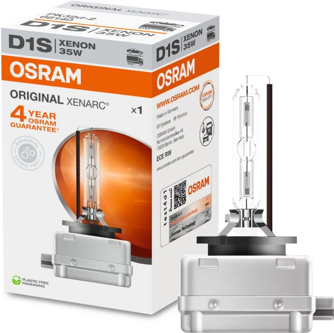 Osram Xenarc Original D1S HID Xenonlampen - 2 Stuks - 4500K