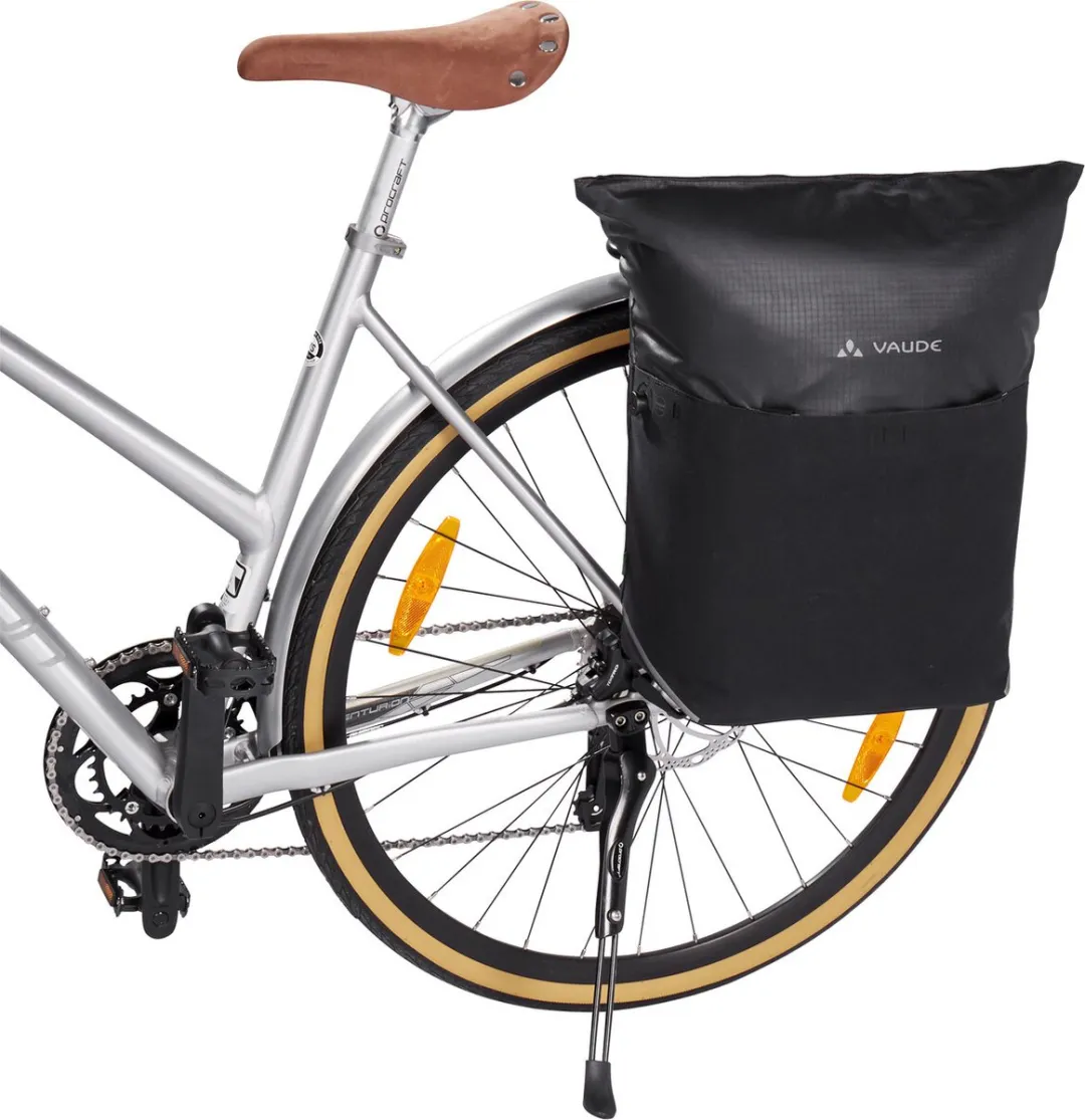 Vaude CityShop Bike Bag Fietsenzak - 24L - Zwart - afbeelding 6 van 6