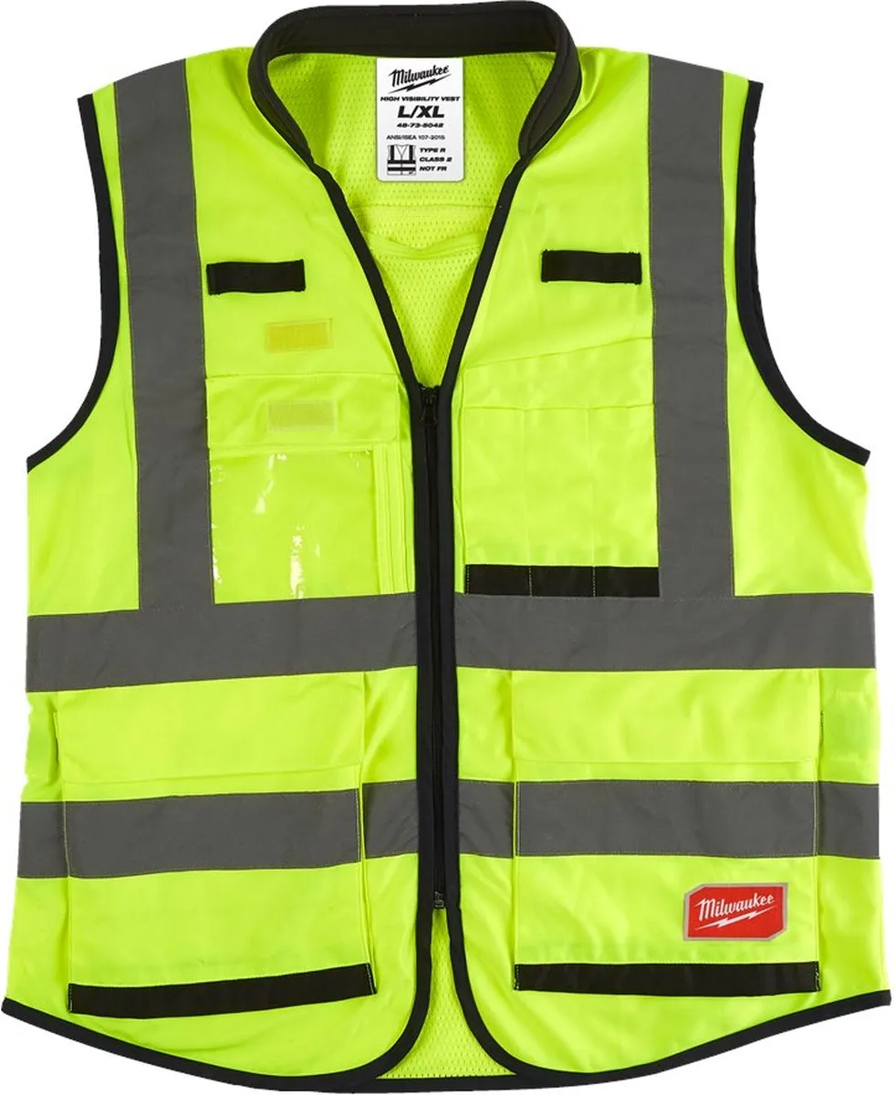 Milwaukee Premium Hi-Vis Veiligheidshesje Klasse 2 Geel
