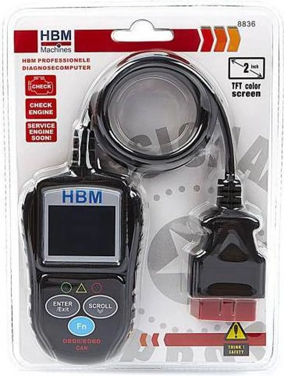 HBM PROFI Diagnosecomputer - Zwart